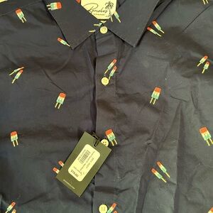 Bonobos Navy Ice Pop Print Men's Shirt